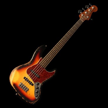 Fender Custom Shop Ikebe 50th Anniversary Custom Built Custom Classic Jazz Bass V Heavy Relic (SFAB3CS)