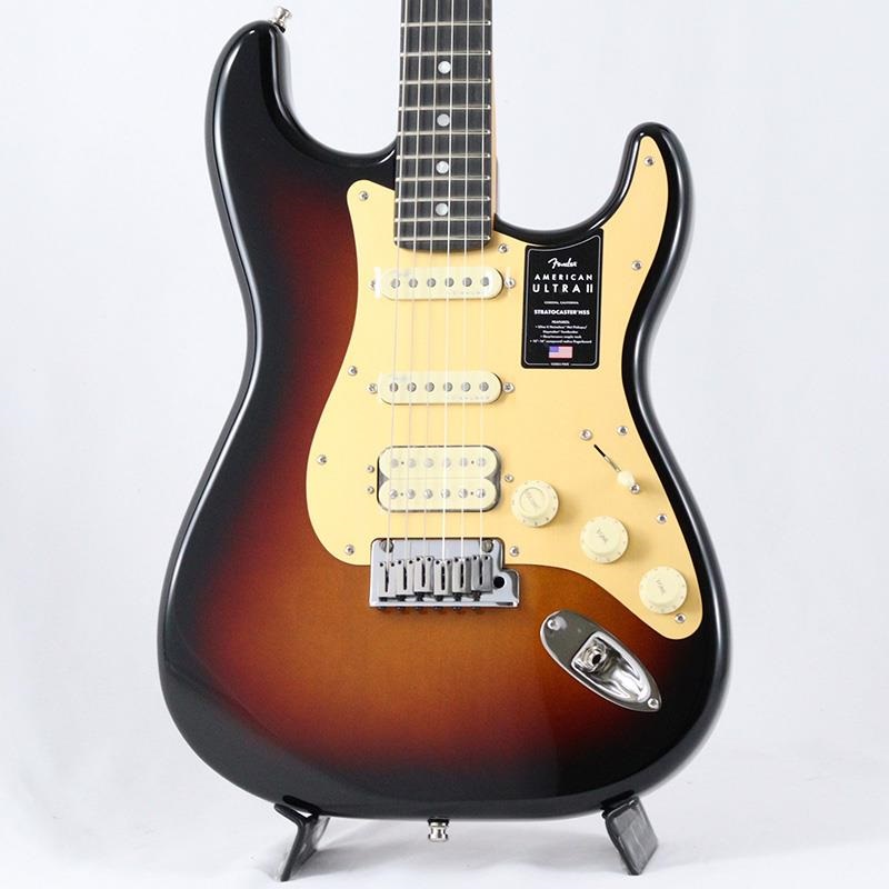 Fender USA American Ultra II Stratocaster HSS (Ultraburst/Ebony