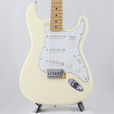 Fender Standard Series エレキギター アイボリー Fender Standard Series Standard Stratocaster (Olympic White/Maple