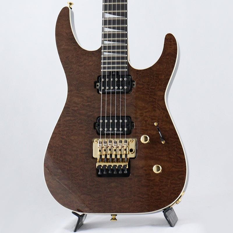 Jackson MJ Series Dinky DK Burl Mahogany (Dark Mocha/Ebony) 【B級