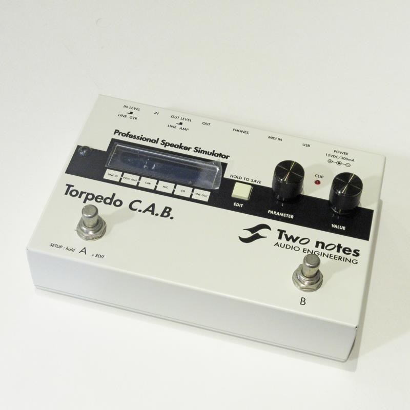 q*e様 Two notes Torpedo C.A.B. キャビネットシミュレ Two Notes USED 中古 Torpedo C.A.B. スピーカー・キャビネット