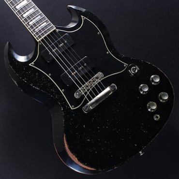 Gibson Limited Run Murphy Lab SG Custom w/Batwing P-90 Heavy Aged