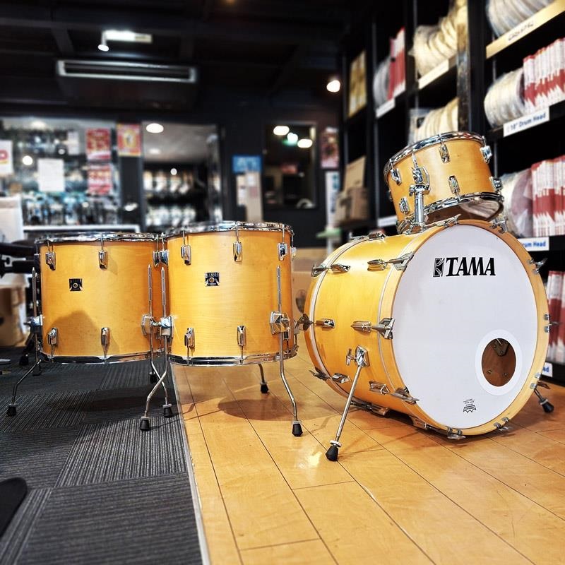 tamago24金メッキ　ザキラムパーツ　4-53 TAMA VINTAGE 1976s～77s SUPERSTAR 9600 Series 4pc Drum Set[22BD