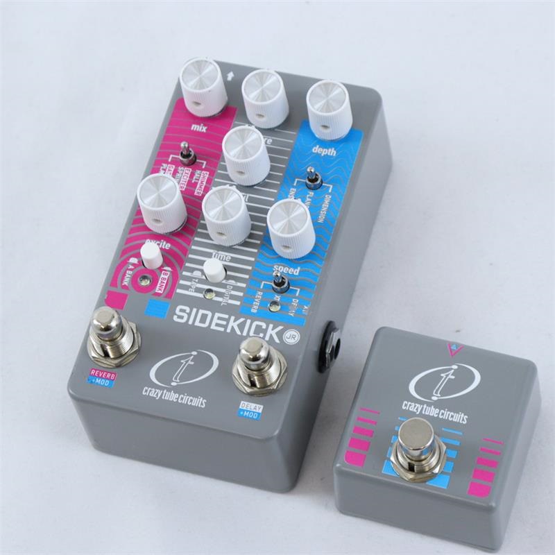 Crazy Tube Circuits USED 中古 Sidekick Jr + XT FOOTSWITCHセット