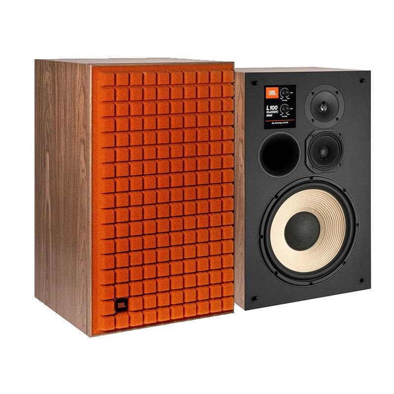 美品 JBL L100 CLASSIC スピーカーペア 動作良好 JBL L100 Classic MkII (オレンジ)(ペア)(ジェイビーエル)(3ウェイ