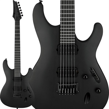 Ibanez 【7月15日入荷予定】 IRON LABEL S721RB-BKF (Black Flat) [SPOT MODEL]