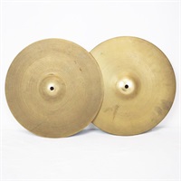 VINTAGE 1970's A Zildjian New Beat Hihat 14'' Pair[872g/1292g]