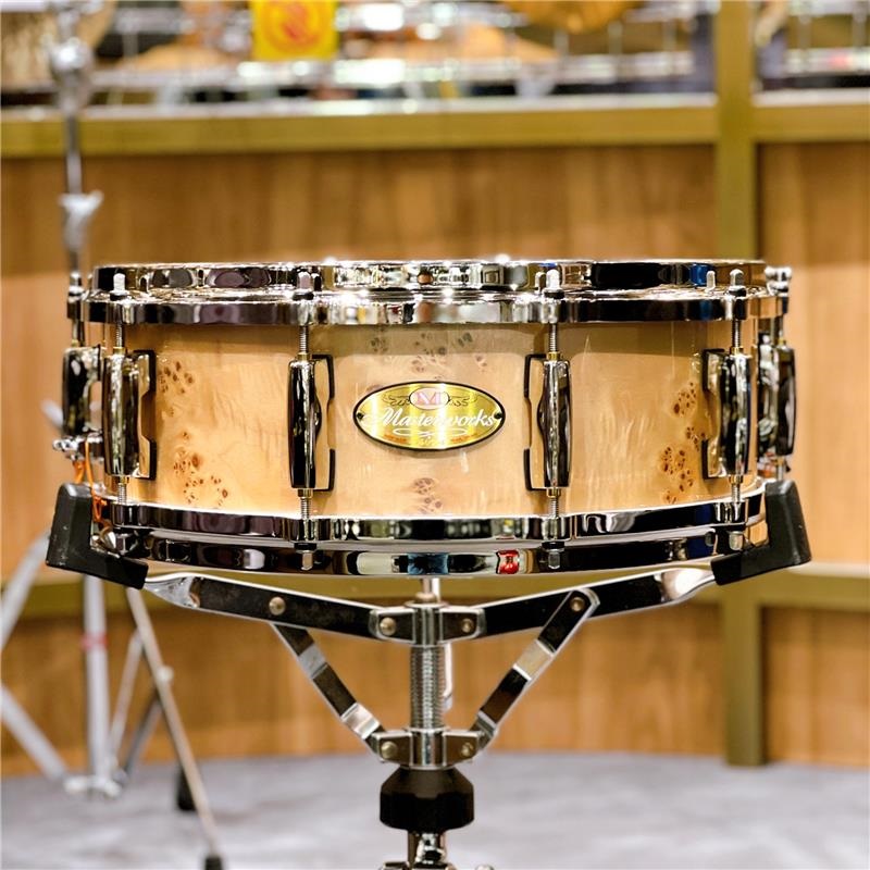 Pearl MWAC1450S/N [Masterworks Z-Type Oak w/Mappa Burl 14×5