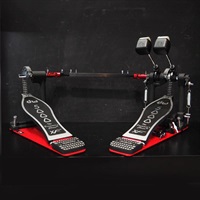USED 中古 DWCP5002AD4XF [5000 Delta 4/Extended Footboard Double Bass Drum Pedals/Accelerator Drive/CANOPUS Speed Mastar Bearingカスタム済み]