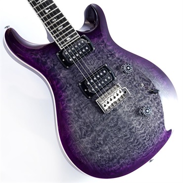 【美品】PRS SE Custom 24 パープル 付属品完備 使用数回のみ P.R.S. SE Custom 24 Quilt Package (Charcoal Purple Burst) SN