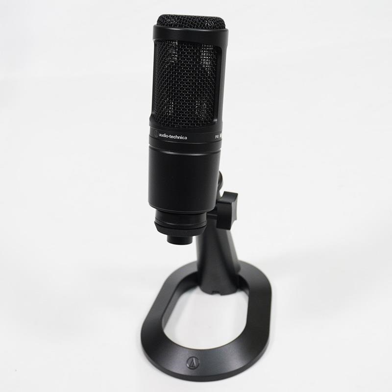 audio−technica バックエレクトレット・コンデンサー・マイクロホン… audio-technica USED 中古 AT2020＆AT8703 (バックエレクトレット