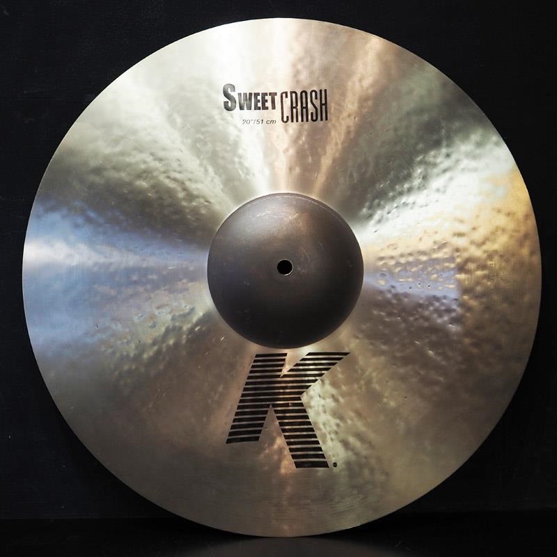 M-BAND SMACK DOWN 新品・未開封 Zildjian 【Shane Gaalaas氏 B'zライブ使用品】K Zildjian Sweet Crash