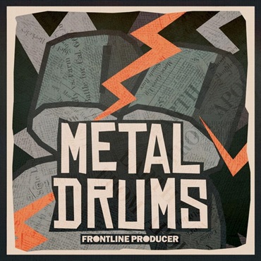 FRONTLINE PRODUCER Metal Drums (ヘヴィメタル)(メタルコア)(ドラムループ)(サンプルパック)(オンライン納品)(2時間以内に納品)