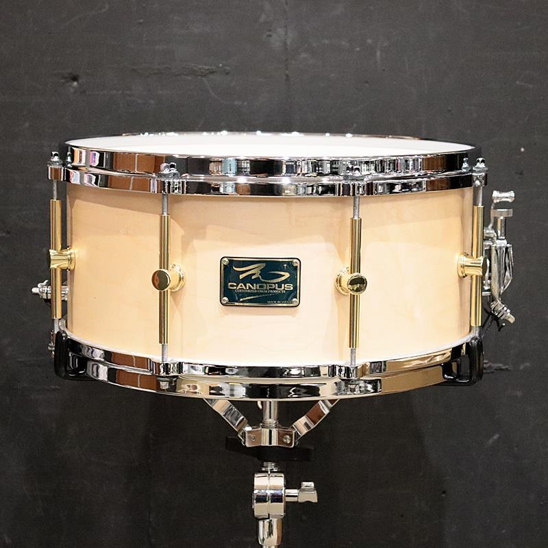 CANOPUS MO-1465 カノウプス スネアドラム 14×6.5 インチ CANOPUS MO-1465 [MO Snare Drum 14''×6.5'' - Natural Oil]【メーカー