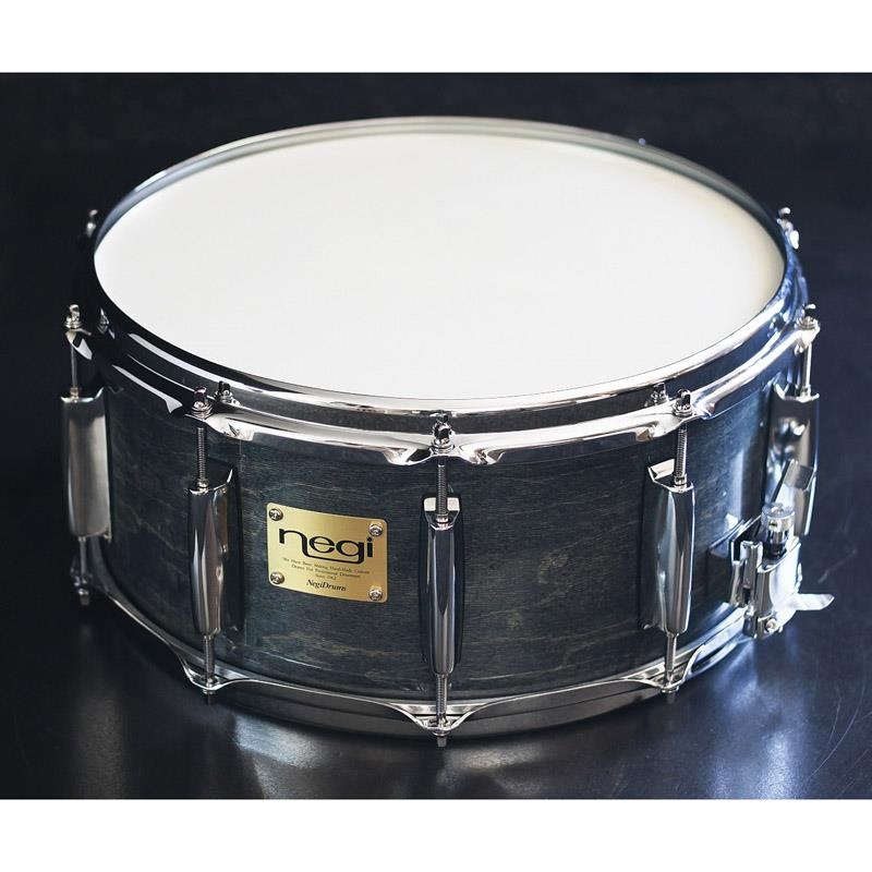 Negi Drums MR1465PI-SBK [8mm Poplar + Maple on Top 14×6.5 Snare