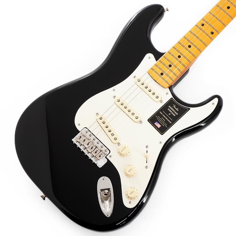Fender USA American Vintage II 1957 Stratocaster (Black/Maple