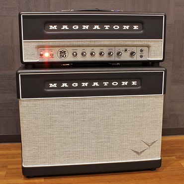 Magnatone SUPER FIFTY-NINE M-80 Head w/Lighted 2×12 Cabinet Set