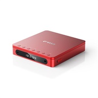 DM13 BT Red (レッド)(フィーオ)(CDプレイヤー)(ポータブルオーディオ)(Bluetooth)(aptX HD対応)(バッテリー内蔵)(FIO-DM13BT-R)