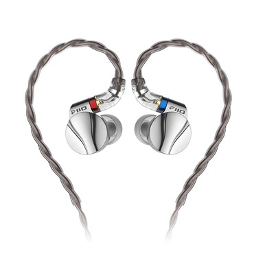 FD15 Silver (シルバー)(フィーオ)(有線イヤホン)(イヤモニ)(IEM)(ダイナミックドライバー)(ハイレゾ)(インイヤーモニター)(FIO-IEM-FD15-S)