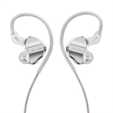 FiiO JD1 Silver (シルバー)(フィーオ)(有線イヤホン)(IEM)(イヤモニ)(ダイナミックドライバー)(人間工学)(インイヤーモニター)(FIO-IEM-JD1-S)