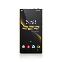 M33 R2R Titanium Gold (チタニウムゴールド)(フィーオ)(ポータブルプレイヤー)(ポータブルオーディオ)(フルバランスR2R DAC回路)(Bluetooth)(Android搭載)(FIO-M33R-G)
