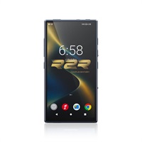 M33 R2R Blue (ブルー)(フィーオ)(ポータブルプレイヤー)(ポータブルオーディオ)(フルバランスR2R DAC回路)(Bluetooth)(Android搭載)(FIO-M33R-L)