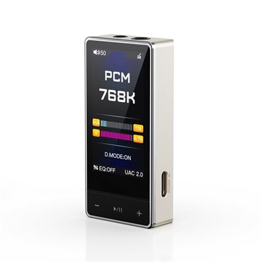 QX13 Titanium Gold (チタニウムゴールド)(フィーオ)(DAC)(ヘッドホンアンプ)(ポータブルオーディオ)(FIO-QX13-G)