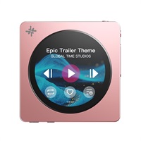 Snowsky DISC Pink (ピンク)(DAP)(フィーオ)(ポータブルオーディオ)(Bluetooth)(LDAC)(ハイレゾ)(FIO-SSDISC-P)
