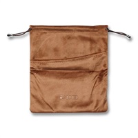 DM13 Storage bag Brown (ブラウン)(フィーオ)(ストレージバック)(ベルベット生地)(FIO-ST-DM13-BR)