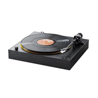 TT11 Black (ブラック)(フィーオ)(レコードプレイヤー)(フルオートマチック)(ホームオーディオ)(Bluetooth)(ダストカバー付属)(FIO-TT11-B)