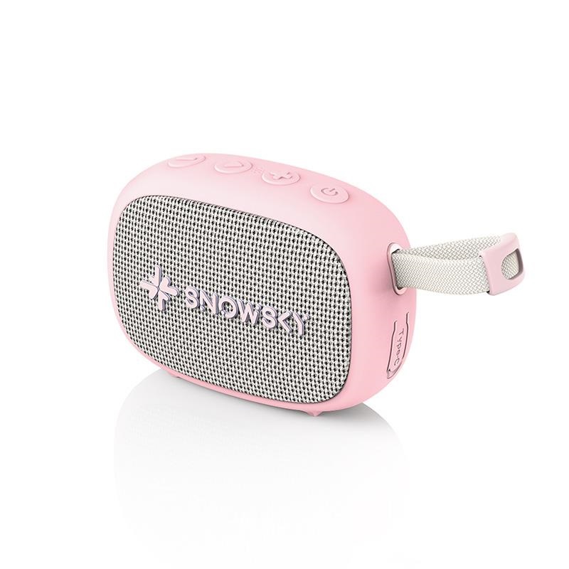 Bluetooth パフォーマンススピーカー ピンク FiiO Snowsky ANYWHERE Pink (ピンク)(フィーオ)(ポータブルスピーカー