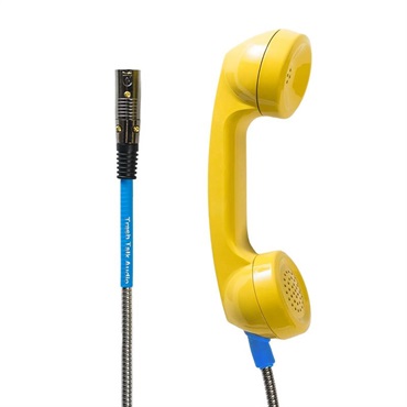 Trash Talk Audio Payphone Mic Yellow (イエロー)(XLR仕様)(僅少在庫あり・完売の際は納期別途ご案内)(トラッシュトークオーディオ)(ダイナミックマイク)(公衆電話)(ローファイサウンド)(ボーカル)(楽器)