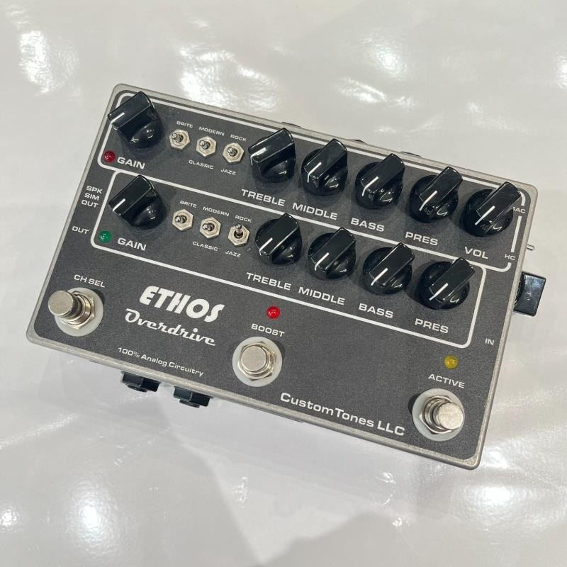 ETHOS GUITAR FX USED 中古 OVERDRIVE AMP プリアンプ 【※アダプター欠