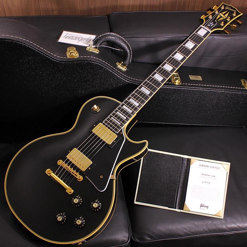 Gibson Murphy Lab 1968 Les Paul Custom Reissue Ebony Ultra Light