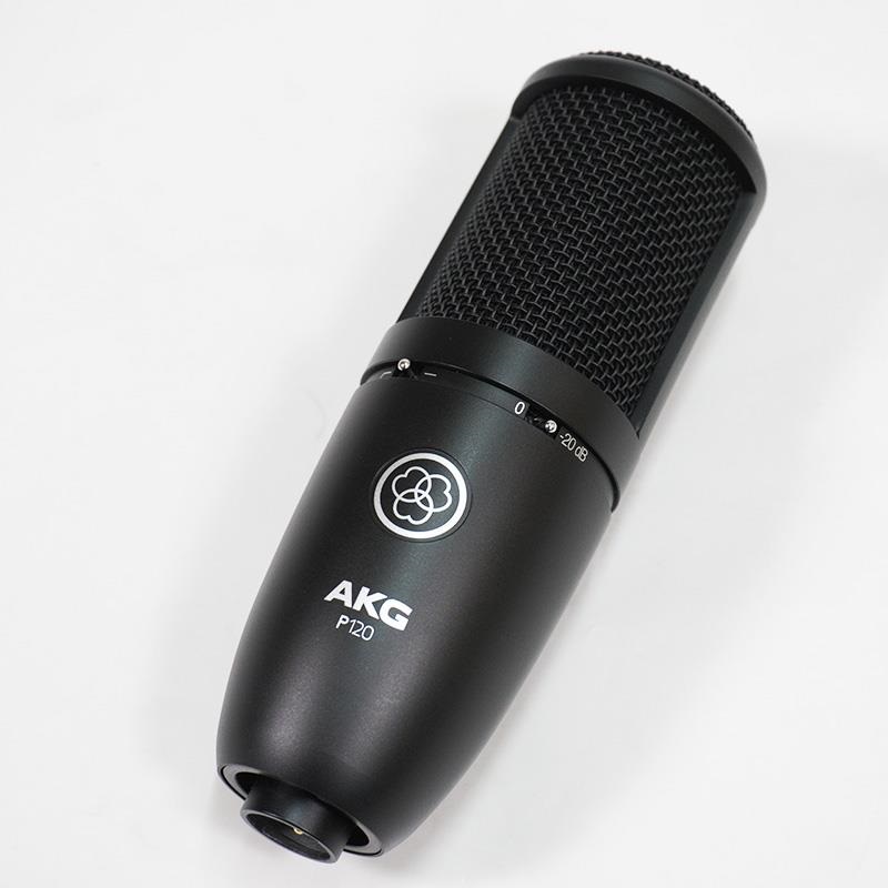 ほぼ未使用 AKG (アーカーゲー) P120 コンデンサーマイク AKG USED 中古 P120 (アーカーゲー)(コンデンサーマイク)(カーディオ
