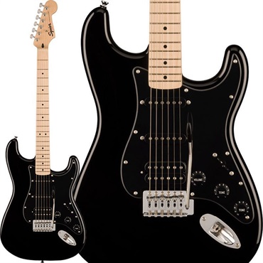 Squier Sonic Stratocaster HSS (Black/Maple)
