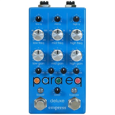 Empress Effects ParaEQ MKII Deluxe [EQ w/ Boost Pedal] ｜イケベ