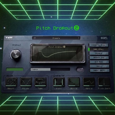 YUM AUDIO Pitch Dropout 2 (ローファイ)(エフェクト)(ドロップアウト)(オンライン納品)(2時間以内に納品)