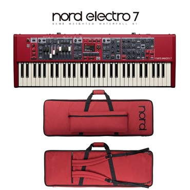 Nord（CLAVIA） Nord Electro 7 61＆専用ソフトケースセット (61鍵盤