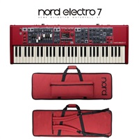 Nord Electro 7 61＆専用ソフトケースセット (61鍵盤)※配送事項要ご確認（ノード）