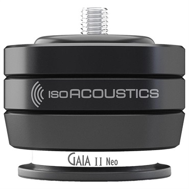 ISO ACOUSTICS GAIA II Neo BK (4個セット)(ブラック)(アイソアコースティックス)(インシュレーター)(アイソレーションフット)(ISO-GA2N-4-B)