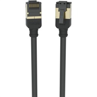 PRS SlimCat Category 6A Network Patch Cord (Black)  2m (ブラック)(コーズ)(LANケーブル)(K33946-0200-BK)