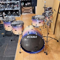USED 中古 Starclassic Walnut/Birch 6pc Drum Kit [22BD，8TT，10TT，12TT，14FT，16FT/Satin Purple Atmosphere Fade]
