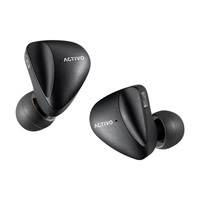 【ご予約商品・8月22日発売予定】SCOOP Black (ブラック)(アクティボ)(有線イヤホン)(イヤモニ)(IEM)(ハイブリッド型)(5ドライバー)(密閉型)(インイヤーモニター)(IRV-ACTIVO-SCOOP-BK)