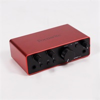 USED 中古 Scarlett Solo gen4 (2in2out・USB-C オーディオインターフェイス)(フォーカスライト)(スカーレット)(4th Gen)