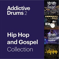 Addictive Drums 2 : Hip Hop and Gospel Collection(アディクティブドラム)(ADpak)(MIDIパック)(オンライン納品)