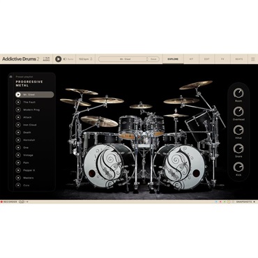 ADpak Progressive Metal (アディクティブドラム)(ADpak)(MIDIパック)(オンライン納品)