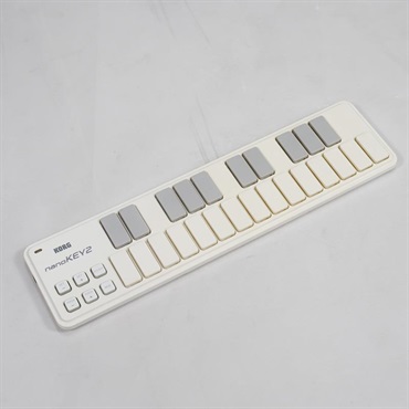USED 中古 nano KEY 2 (White)(コルグ)(25鍵)(MIDIキーボード)(nanokey2)