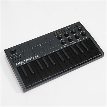 AKAI USED 中古 AKAI MPK mini mk3 Black (アカイ)(MIDIキーボード)(パッド付)(25鍵)
