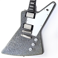 Lzzy Hale Explorer Custom (Black Diamond Holographic Sparkle)